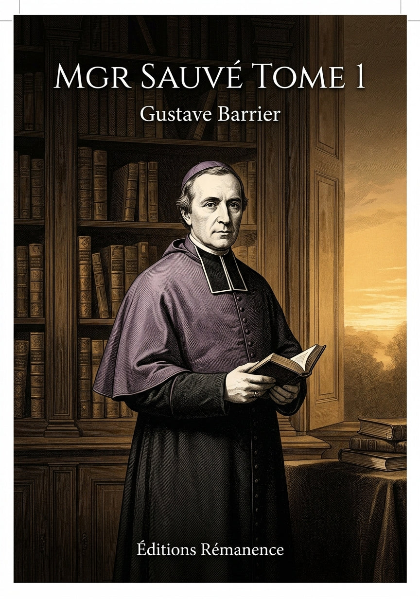 Mgr Sauvé Tome 1 - Gustave Barrier (Couverture)
