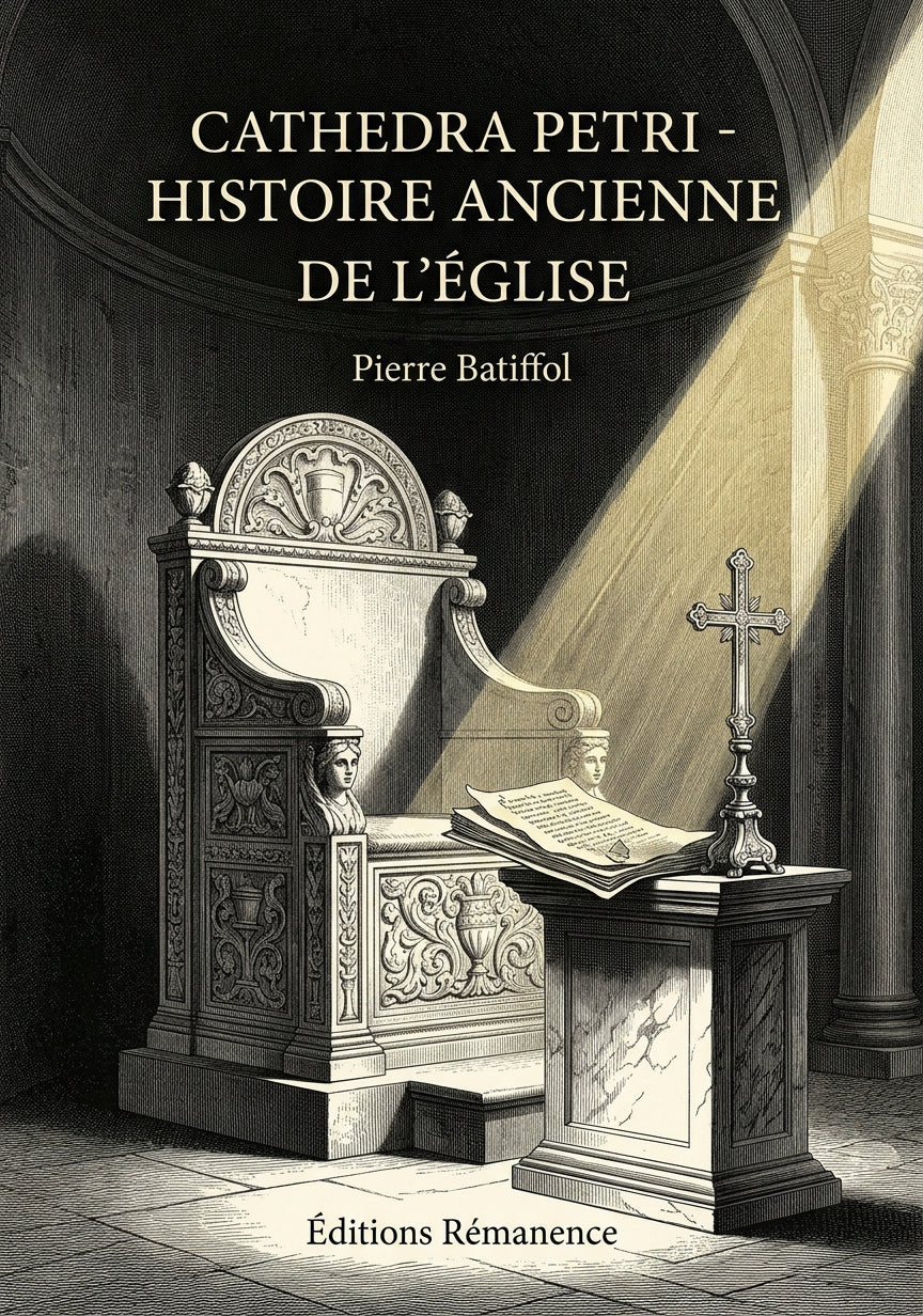 Cathedra Petri - Histoire ancienne de l'Église - Pierre Batiffol (Couverture)