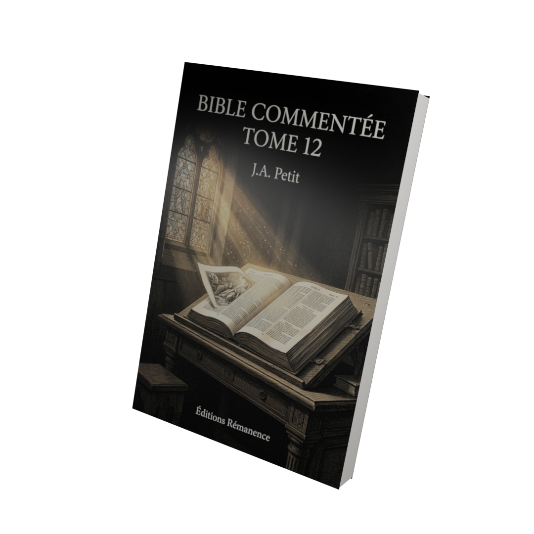 Bible commentée Tome 12 - J.A. Petit (Vue 3D)