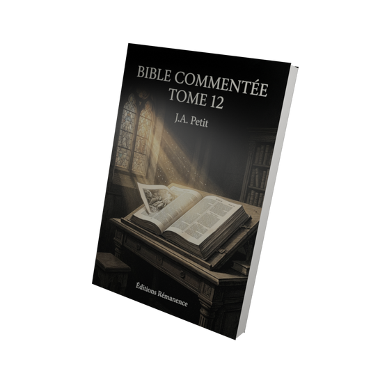 Bible commentée Tome 12 - J.A. Petit (Vue 3D)