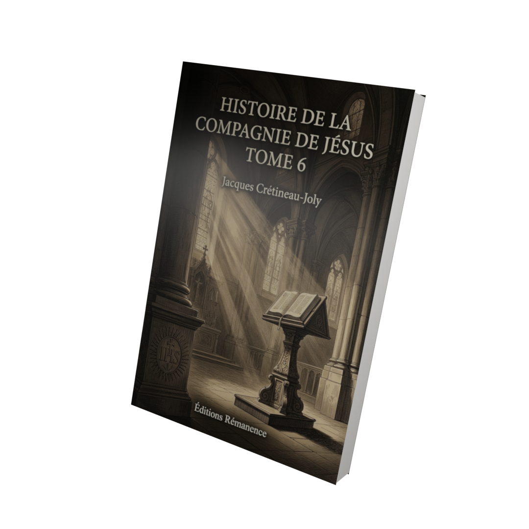 Histoire de la compagnie de Jésus Tome 6 - Jacques Crétineau-Joly (Vue 3D)