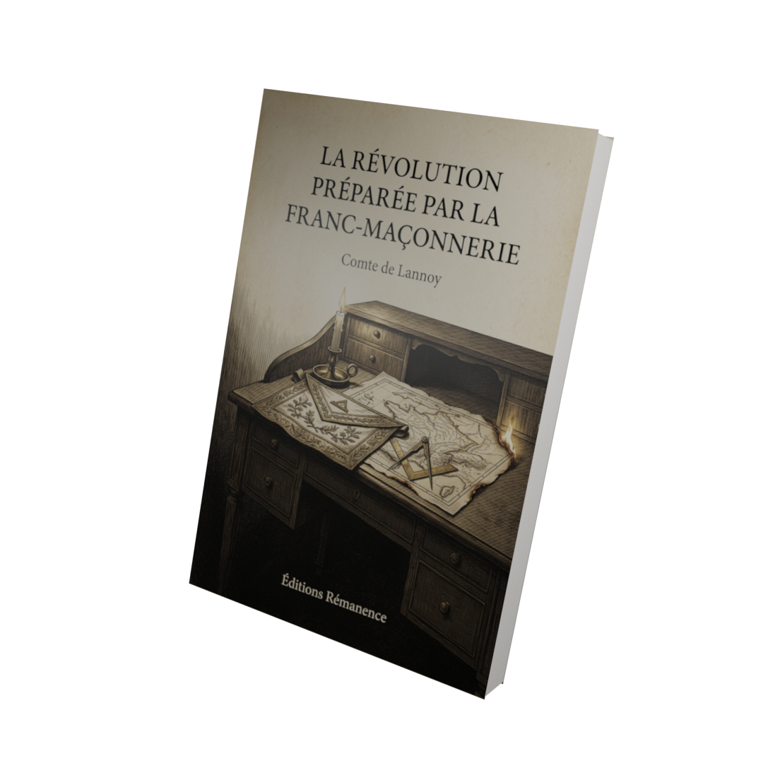 La Révolution préparée par la Franc-Maçonnerie - Comte de Lannoy (Vue 3D)