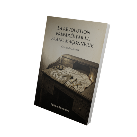 La Révolution préparée par la Franc-Maçonnerie - Comte de Lannoy (Vue 3D)