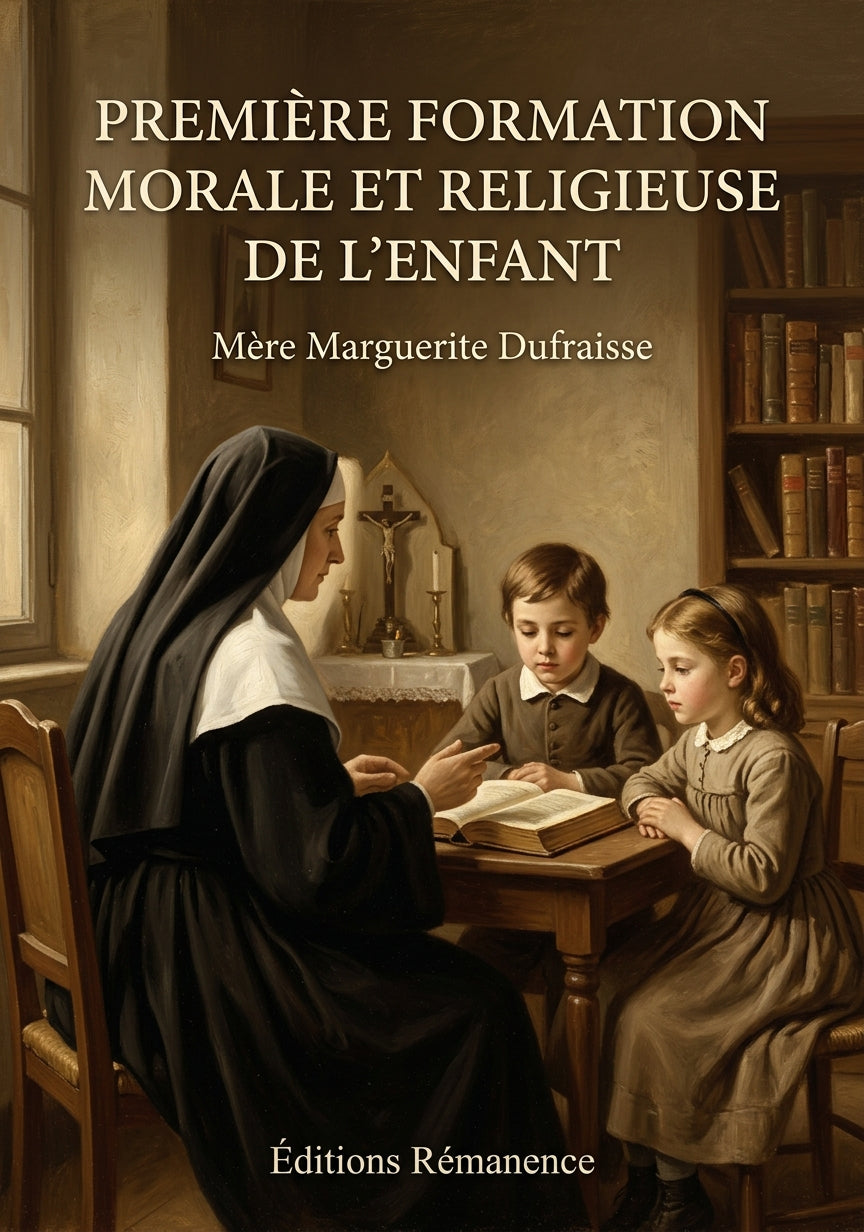 Première formation morale et religieuse de l'enfant - Mère Marguerite Dufraisse (Couverture)