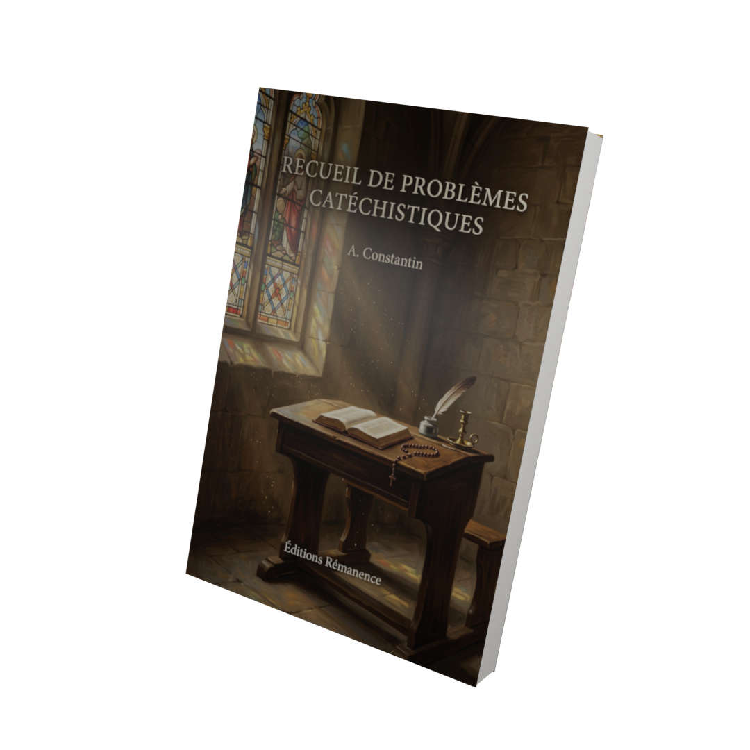 Recueil de problèmes catéchistiques - A. Constantin (Vue 3D)