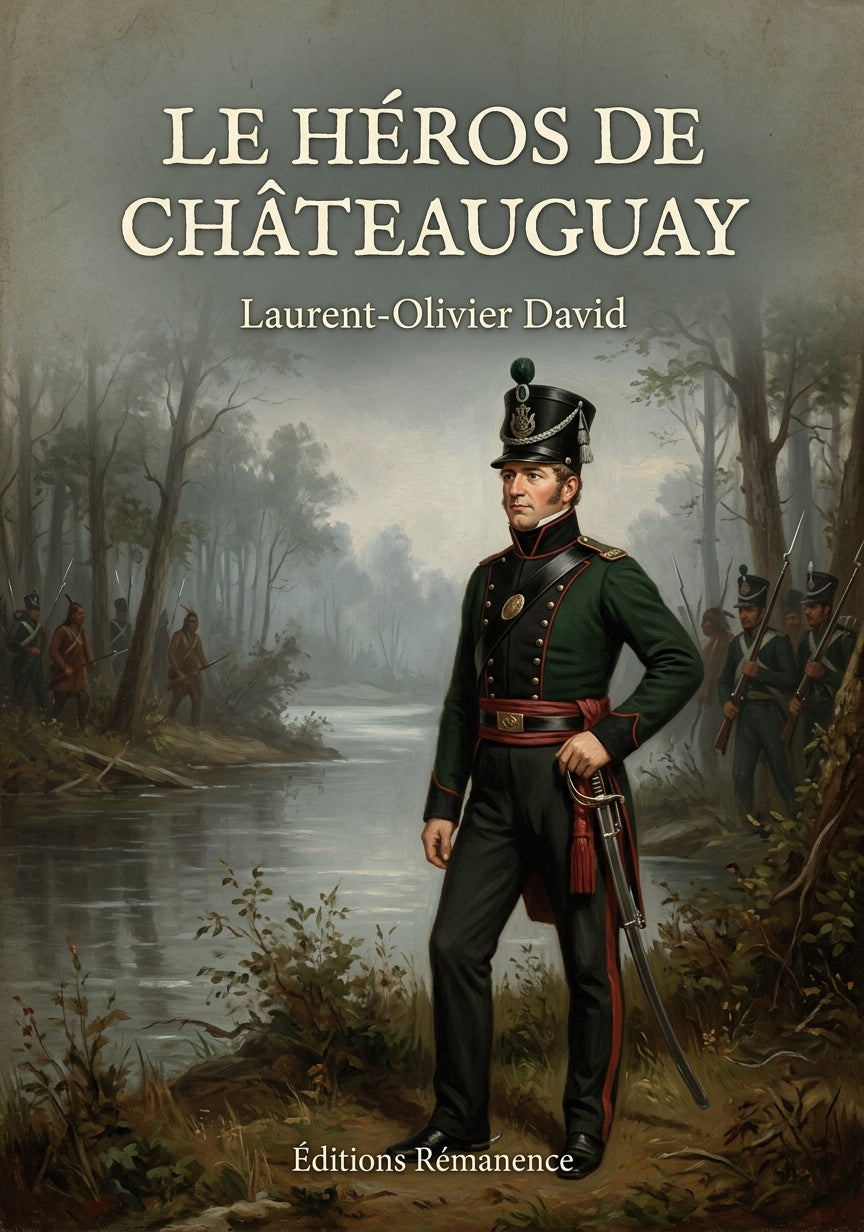 Le Héros de Châteauguay - Laurent-Olivier David (Couverture)
