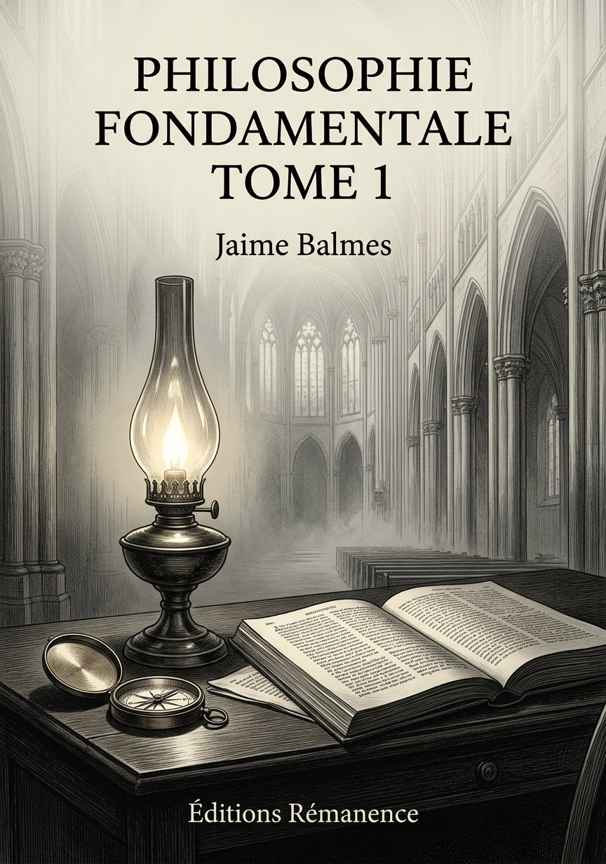 Philosophie fondamentale Tome 1 - Jaime Balmes (Couverture)