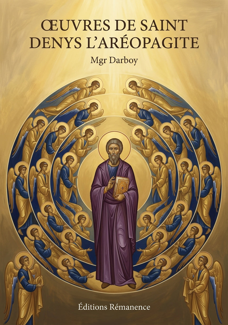 Oeuvres de Saint Denys l'Aréopagite - Mgr Darboy (Couverture)