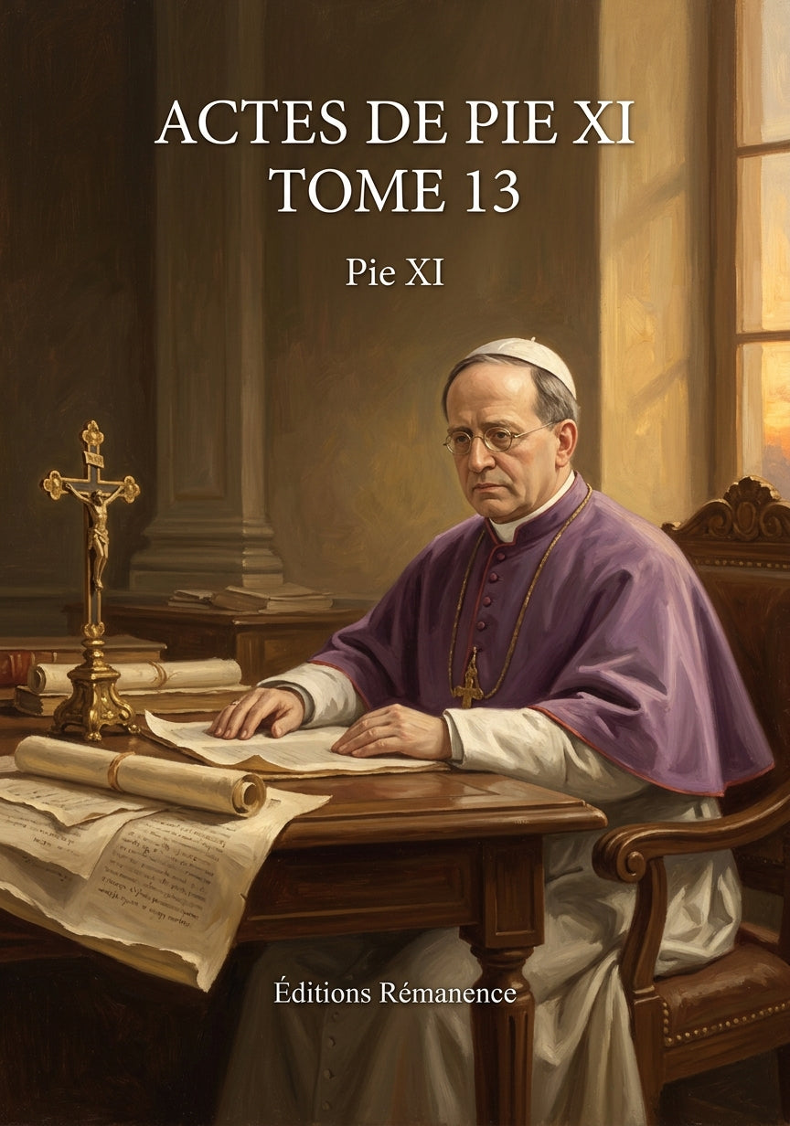 Actes de Pie XI Tome 13 - Pie XI (Couverture)