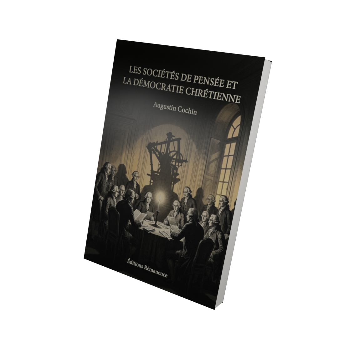 Les sociétés de pensée et la démocratie chrétienne - Augustin Cochin (Vue 3D)