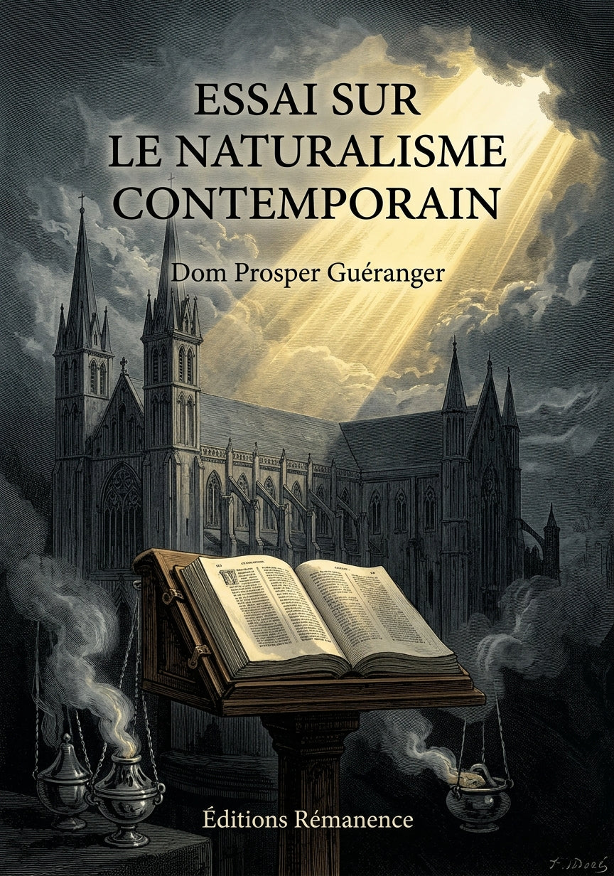 Essai sur le naturalisme contemporain - Dom Prosper Guéranger (Couverture)