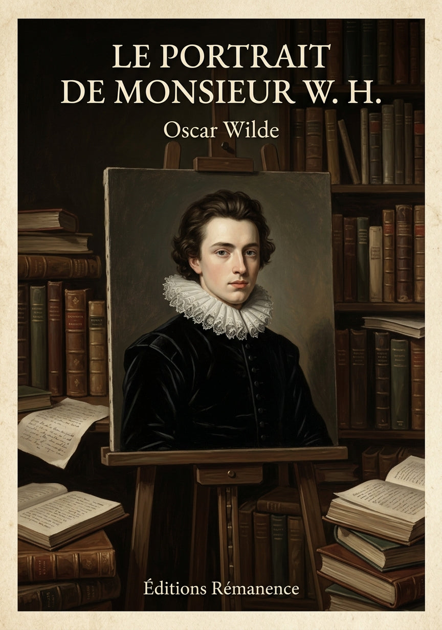 Le portrait de monsieur W. H. - Oscar Wilde (Couverture)