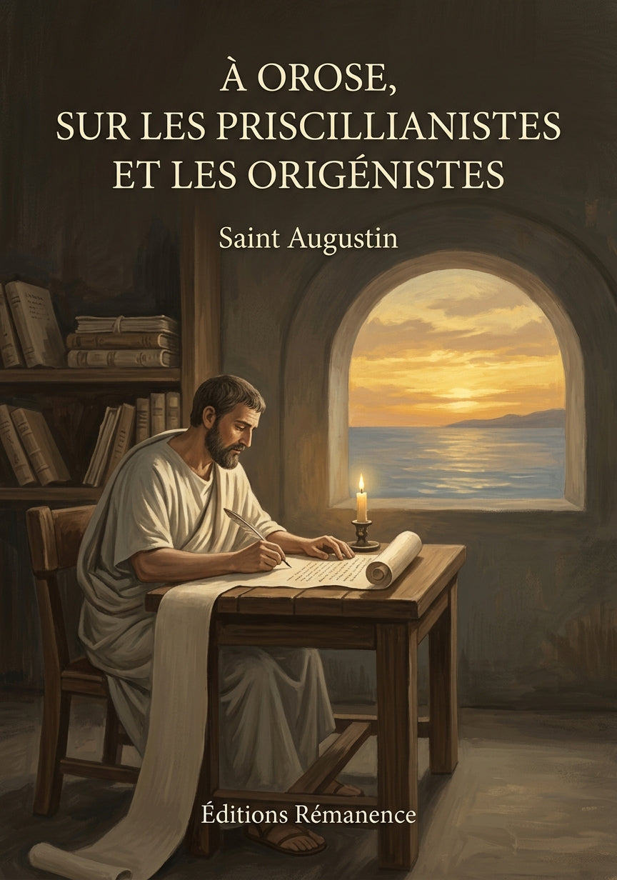 À Orose, sur les Priscillianistes et les Origénistes - Saint Augustin (Couverture)