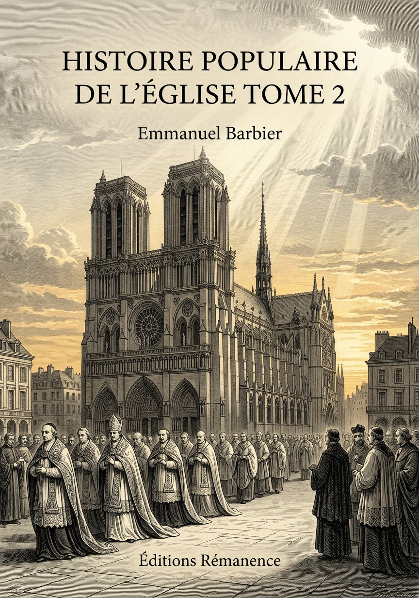 Histoire populaire de l'Église Tome 2 - Emmanuel Barbier (Couverture)