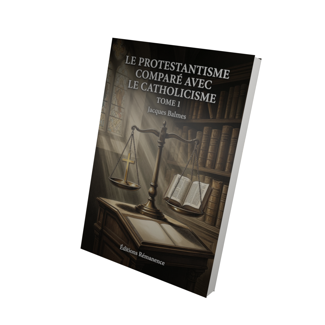 Le protestantisme comparé avec le catholicisme Tome 1 - Jacques Balmes (Vue 3D)