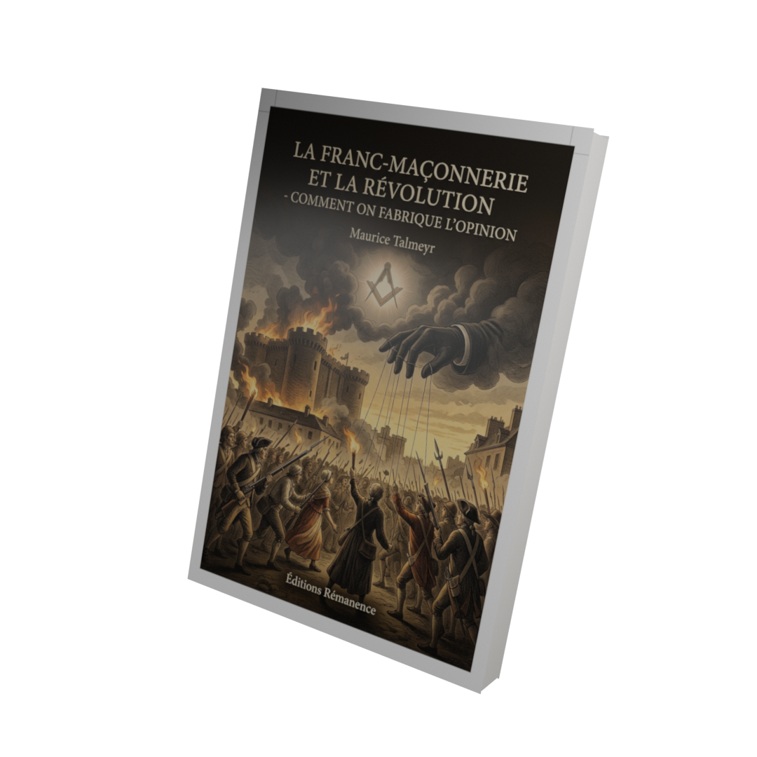 La Franc-Maçonnerie et la Révolution - comment on fabrique l'opinion - Maurice Talmeyr (Vue 3D)