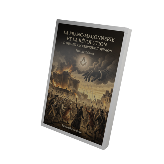 La Franc-Maçonnerie et la Révolution - comment on fabrique l'opinion - Maurice Talmeyr (Vue 3D)