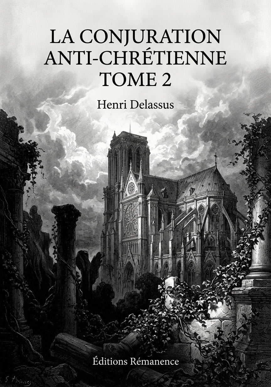 La conjuration anti-chrétienne Tome 2 - Henri Delassus (Couverture)
