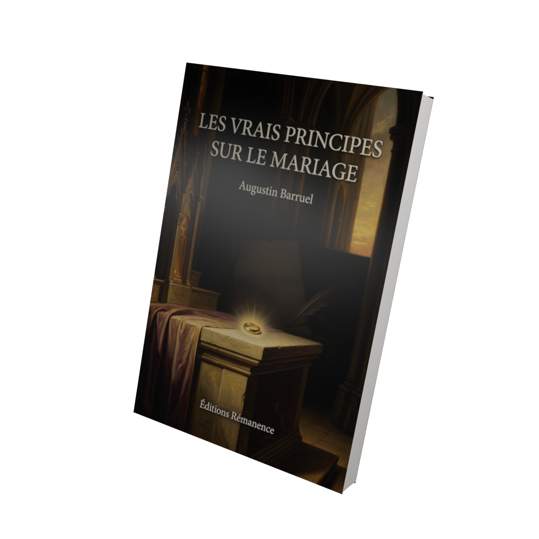Les vrais principes sur la mariage - Augustin Barruel (Vue 3D)