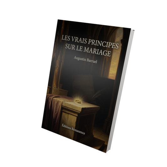 Les vrais principes sur la mariage - Augustin Barruel (Vue 3D)