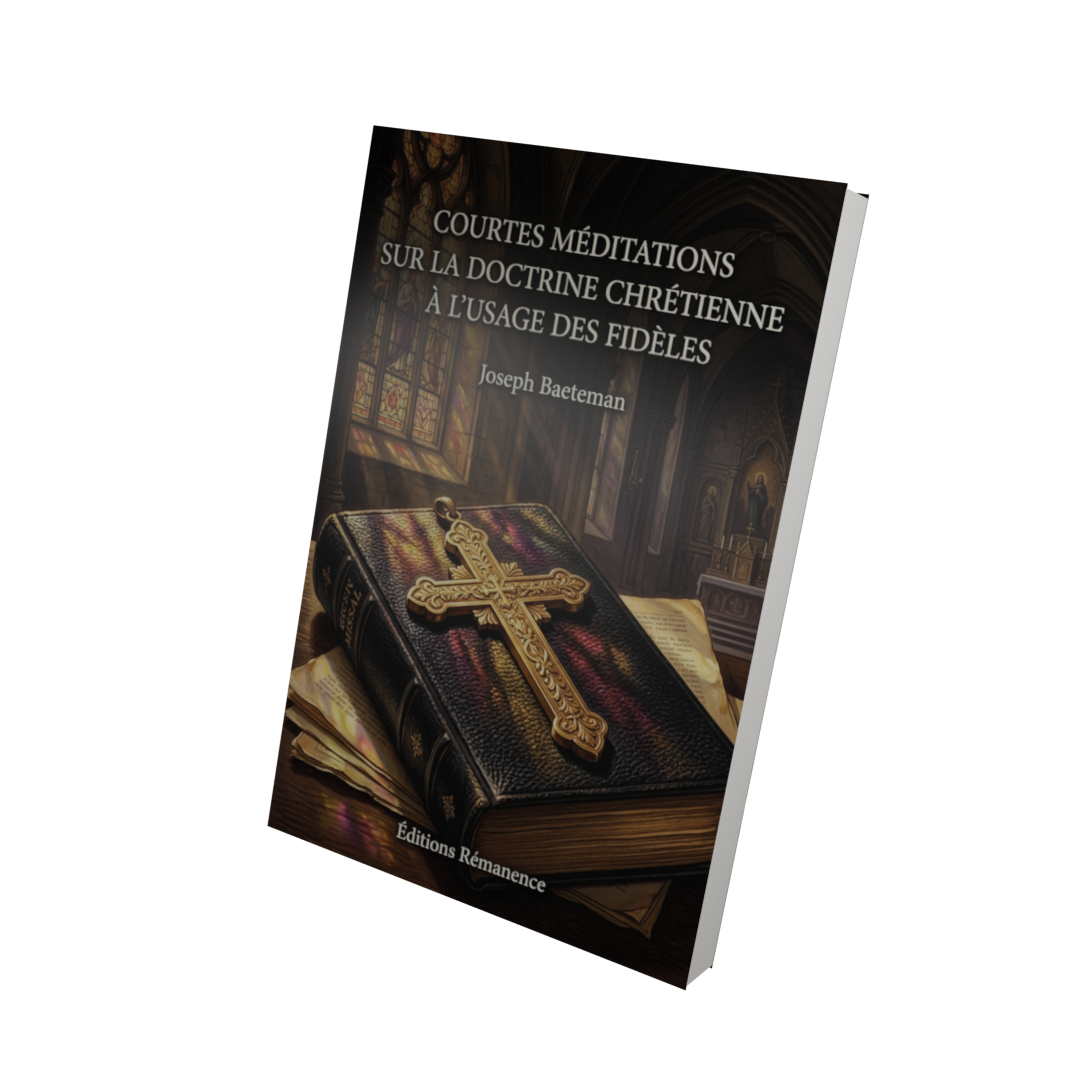 Courtes méditations sur la doctrine chrétienne à l'usage des fidèles - Joseph Baeteman (Vue 3D)