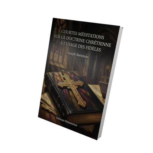 Courtes méditations sur la doctrine chrétienne à l'usage des fidèles - Joseph Baeteman (Vue 3D)