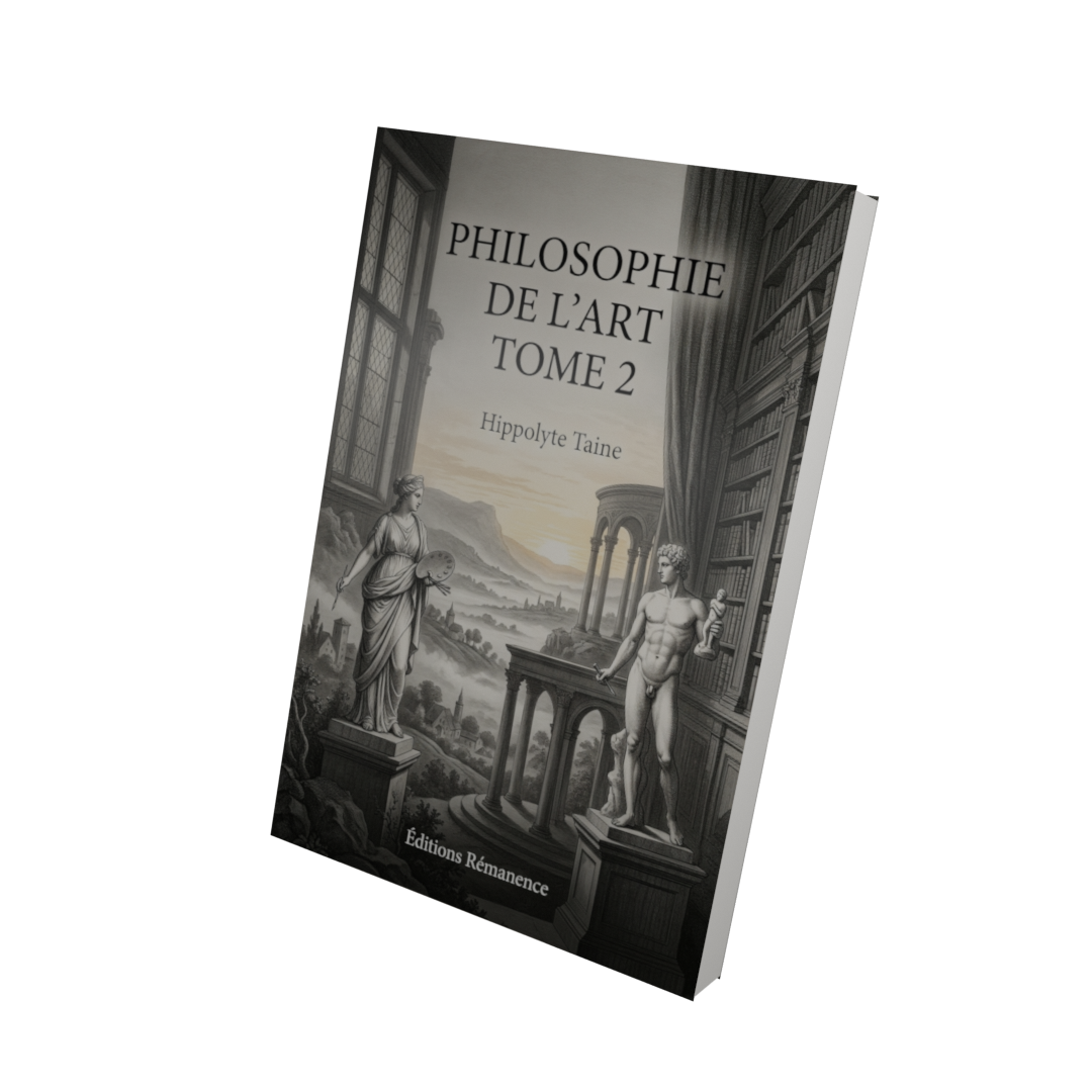 Philosophie de l'art Tome 2 - Hippolyte Taine (Vue 3D)
