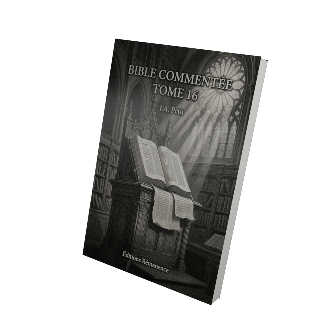 Bible commentée Tome 16 - J.A. Petit (Vue 3D)