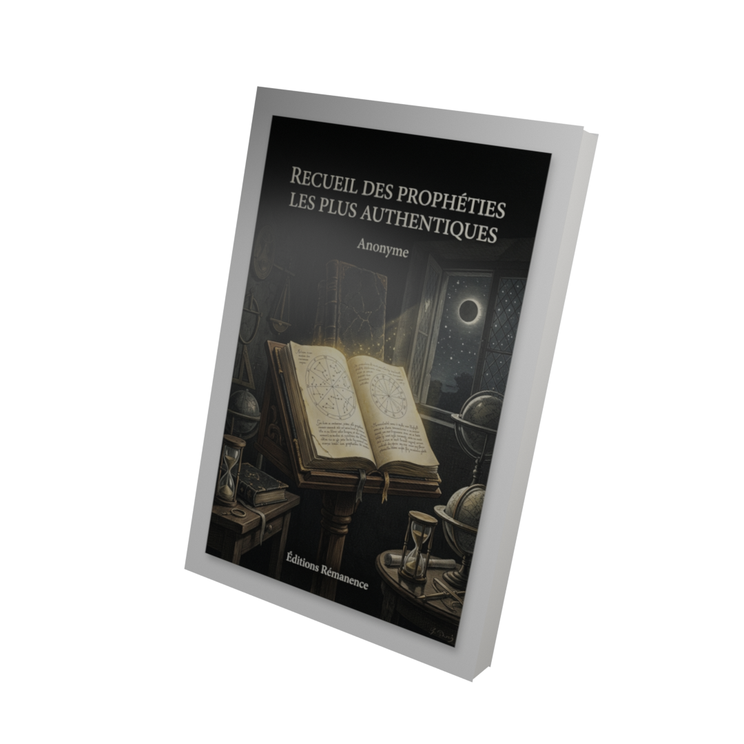 Recueil des prophéties les plus authentiques - Anonyme (Vue 3D)