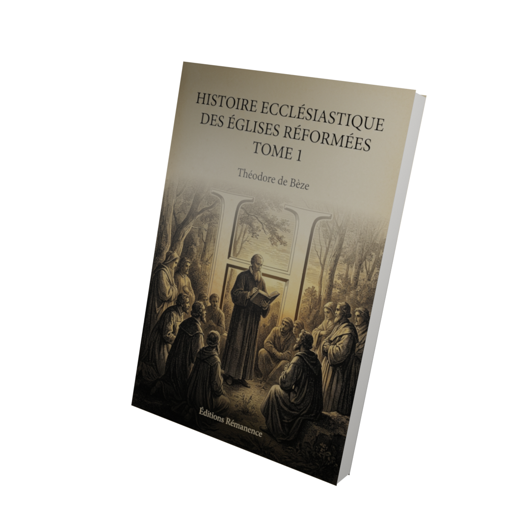 Histoire ecclésiastique des églises réformées Tome 1 - Théodore de Bèze (Vue 3D)