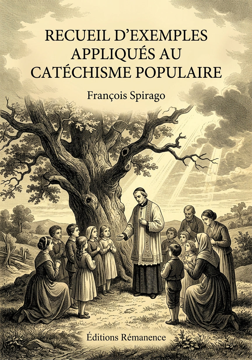 Recueil d'exemples appliqués au catéchisme populaire - François Spirago (Couverture)