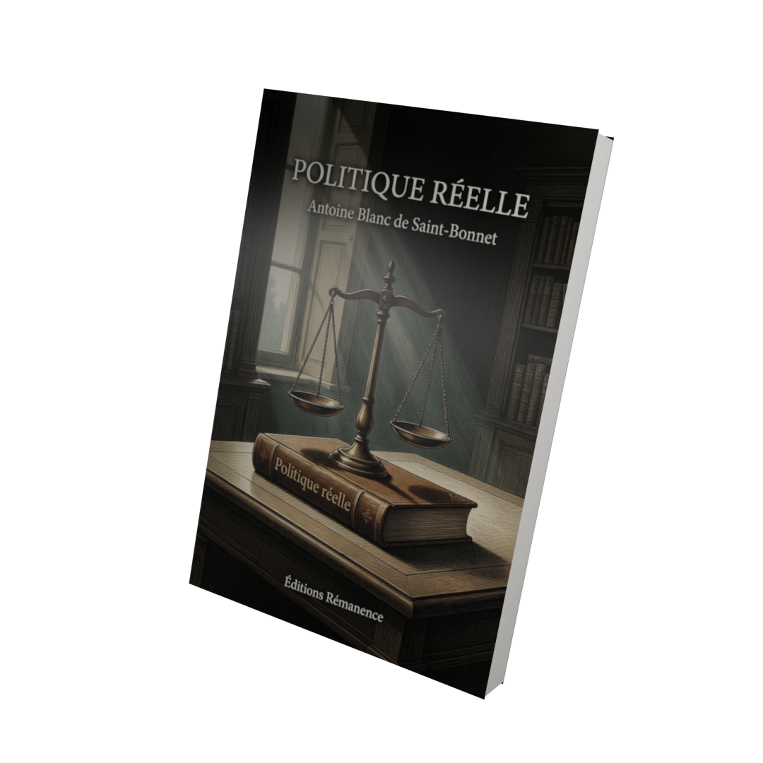 Politique réelle - Antoine Blanc de Saint-Bonnet (Vue 3D)