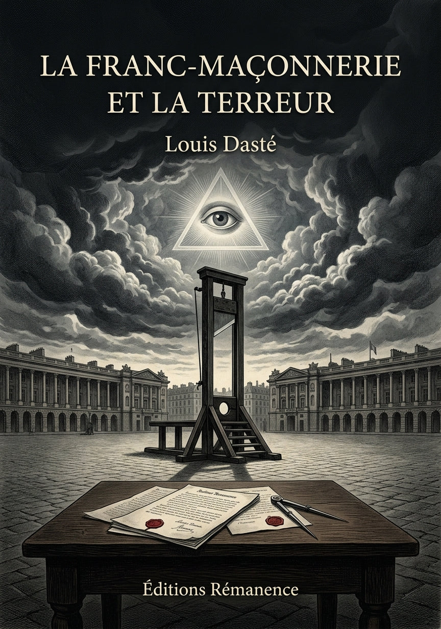 La Franc-Maçonnerie et la Terreur - Louis Dasté (Couverture)