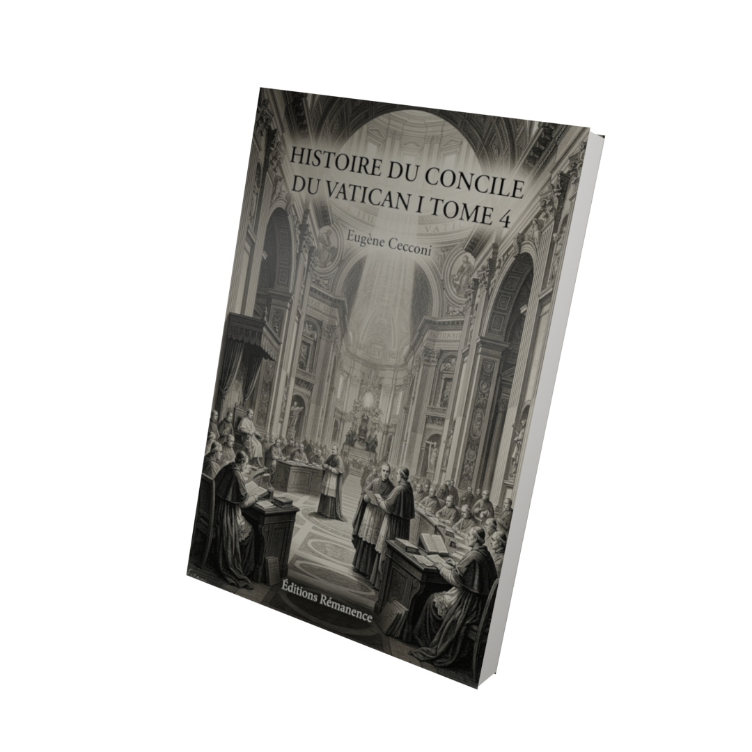 Histoire du concile du Vatican I Tome 4 - Eugène Cecconi (Vue 3D)