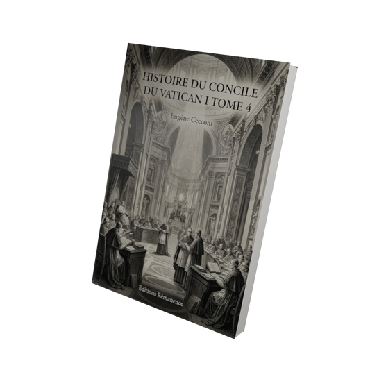 Histoire du concile du Vatican I Tome 4 - Eugène Cecconi (Vue 3D)