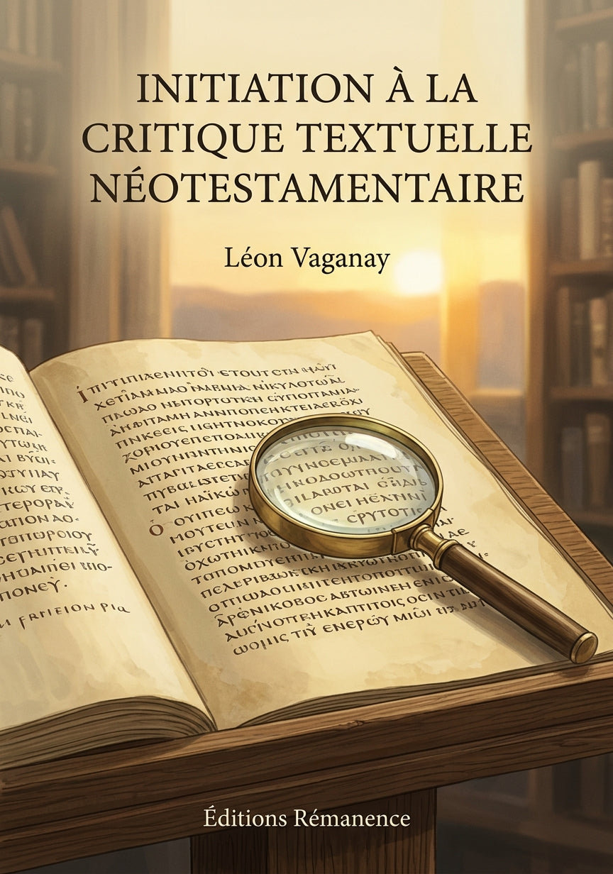 Initiation à la critique textuelle néotestamentaire - Léon Vaganay (Couverture)