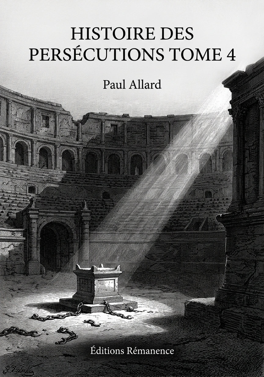 Histoire des persécutions Tome 4 - Paul Allard (Couverture)