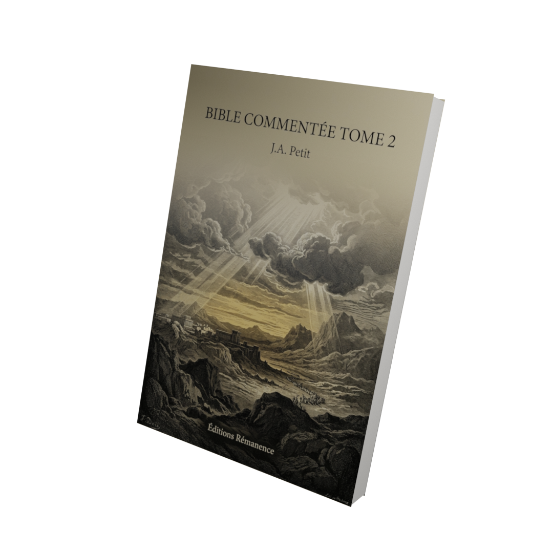 Bible commentée Tome 2 - J.A. Petit (Vue 3D)