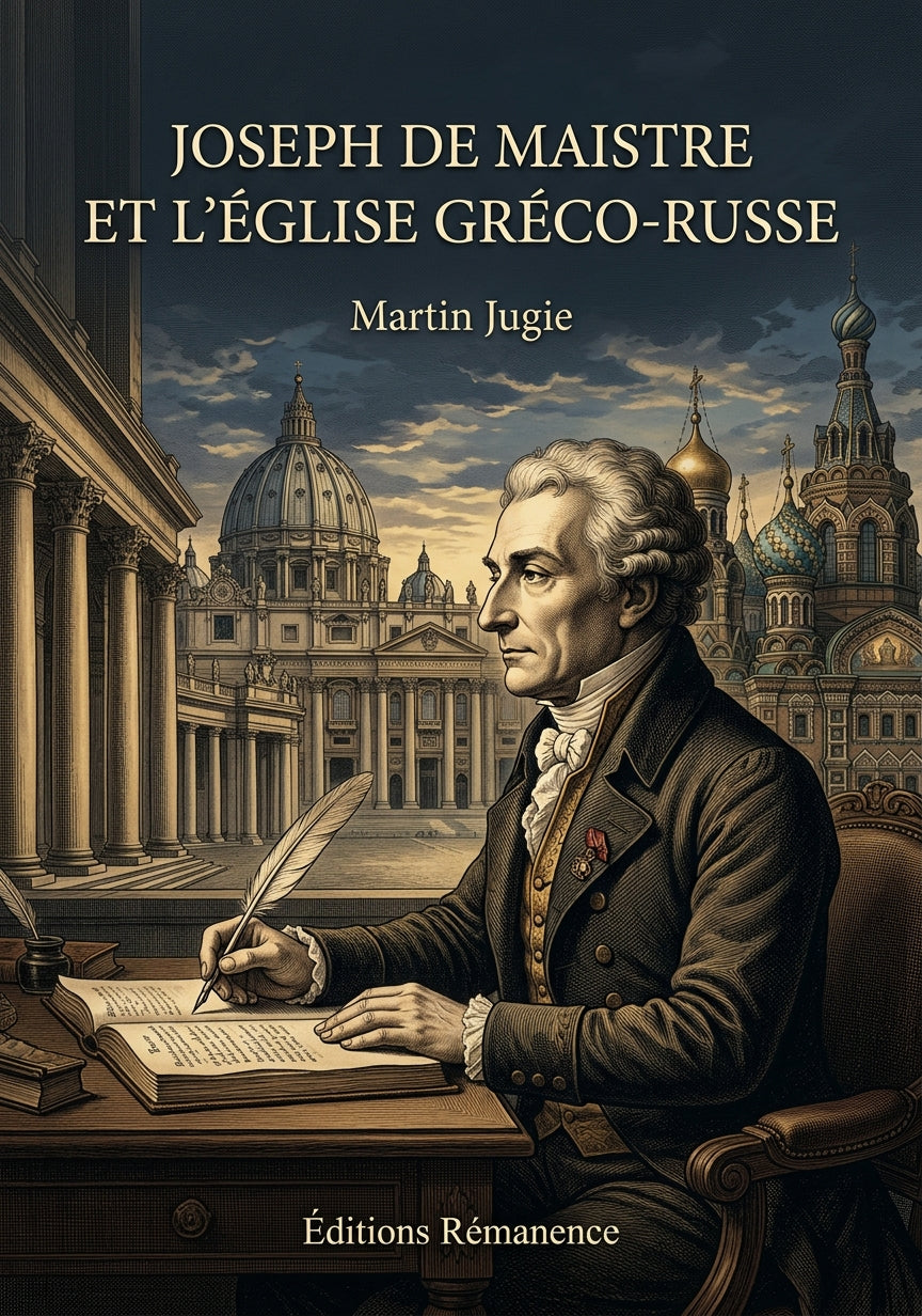 Joseph de Maistre et l'Église gréco-russe - Martin Jugie (Couverture)