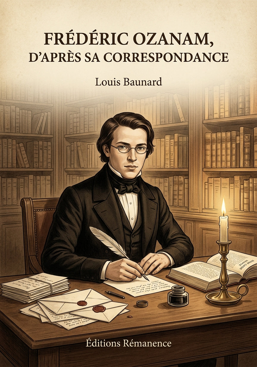 Frédéric Ozanam, d'après sa correspondance - Louis Baunard (Couverture)