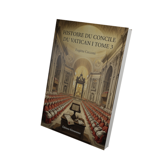 Histoire du concile du Vatican I Tome 3 - Eugène Cecconi (Vue 3D)