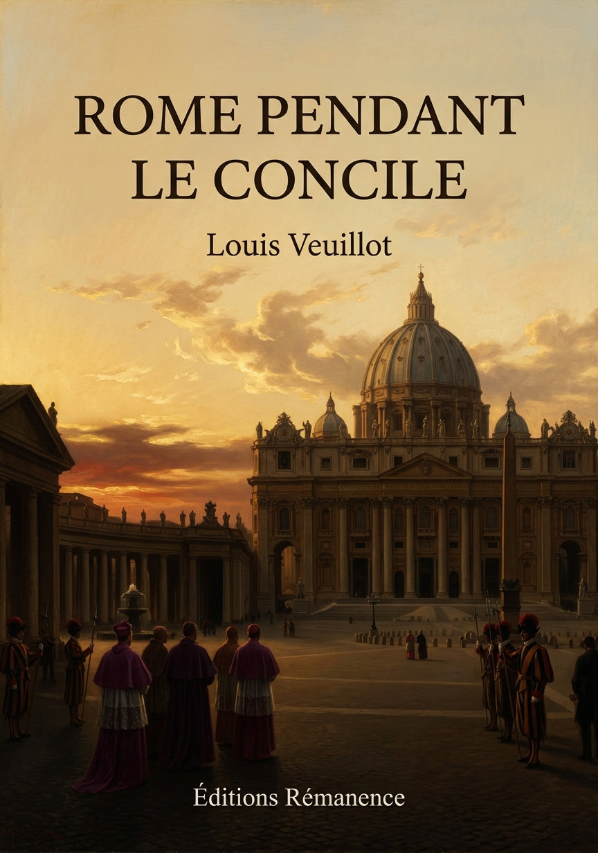 Rome pendant le Concile - Louis Veuillot (Couverture)