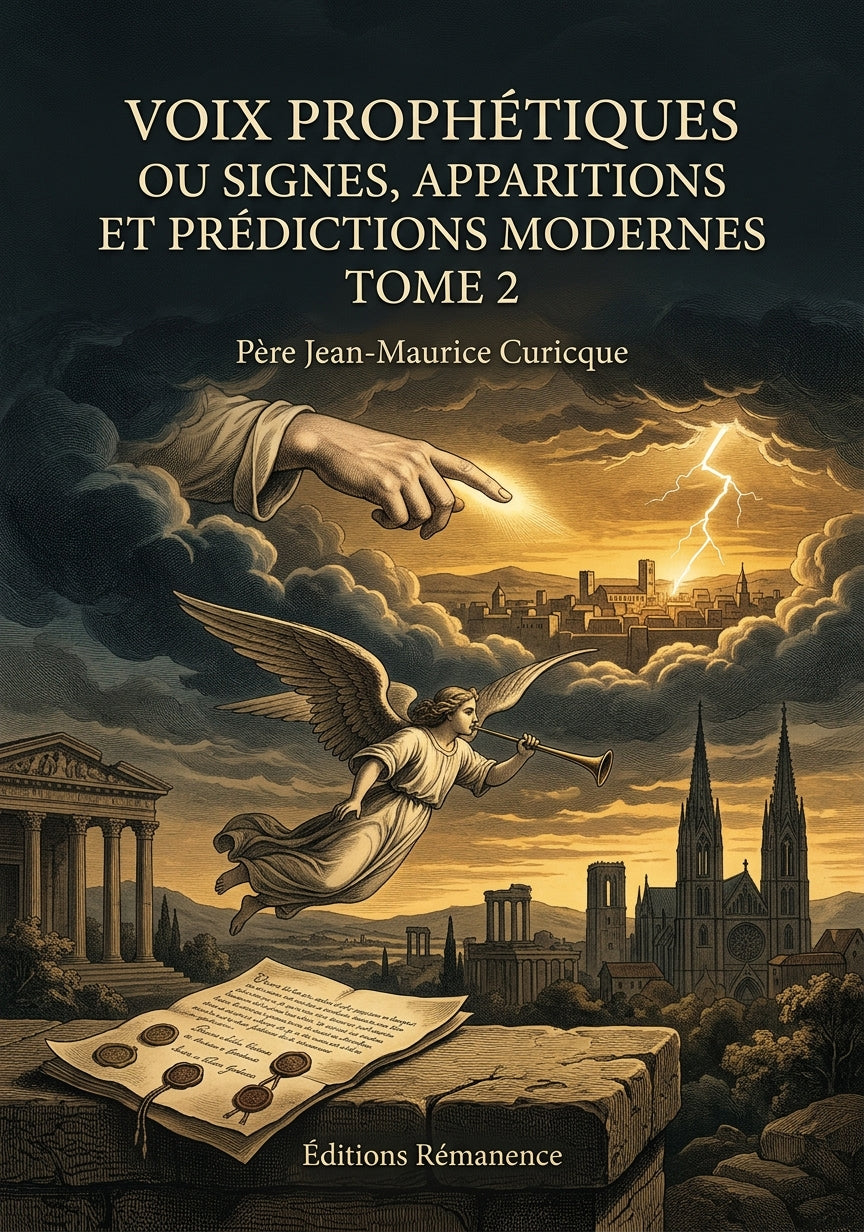 Voix prophétiques ou signes, apparitions et prédictions modernes Tome 2 - Père Jean-Maurice Curicque (Couverture)