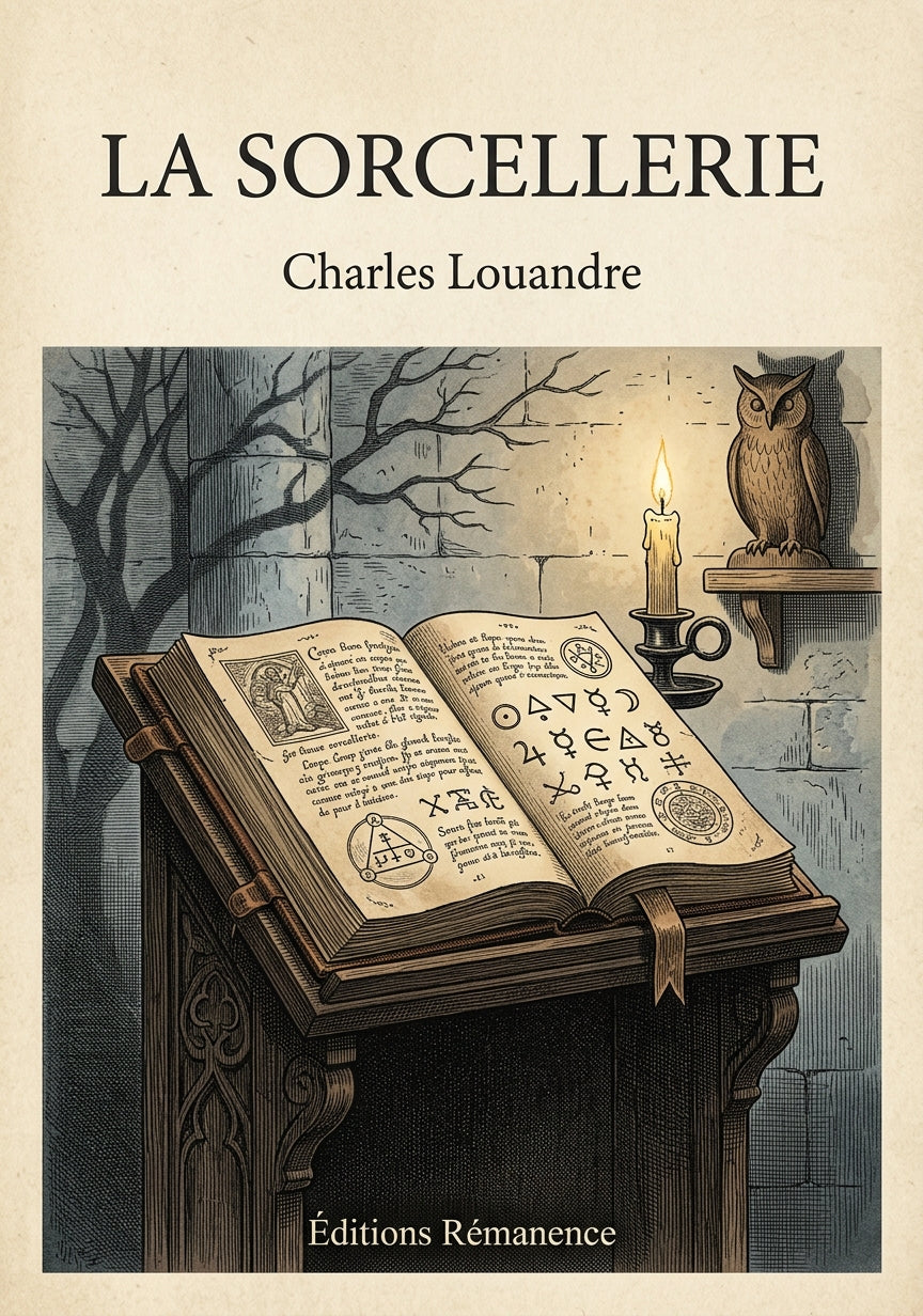 La sorcellerie - Charles Louandre (Couverture)