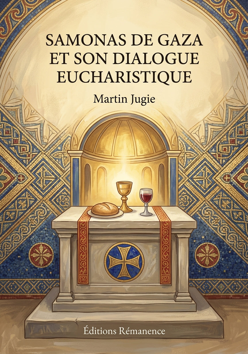 Samonas de Gaza et son dialogue eucharistique - Martin Jugie (Couverture)