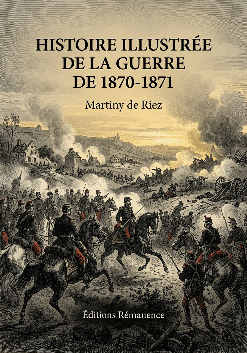 Histoire illustrée de la guerre de 1870-1871 - Martiny de Riez (Couverture)