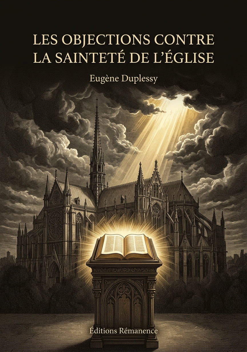 Les objections contre la sainteté de l'Église - Eugène Duplessy (Couverture)