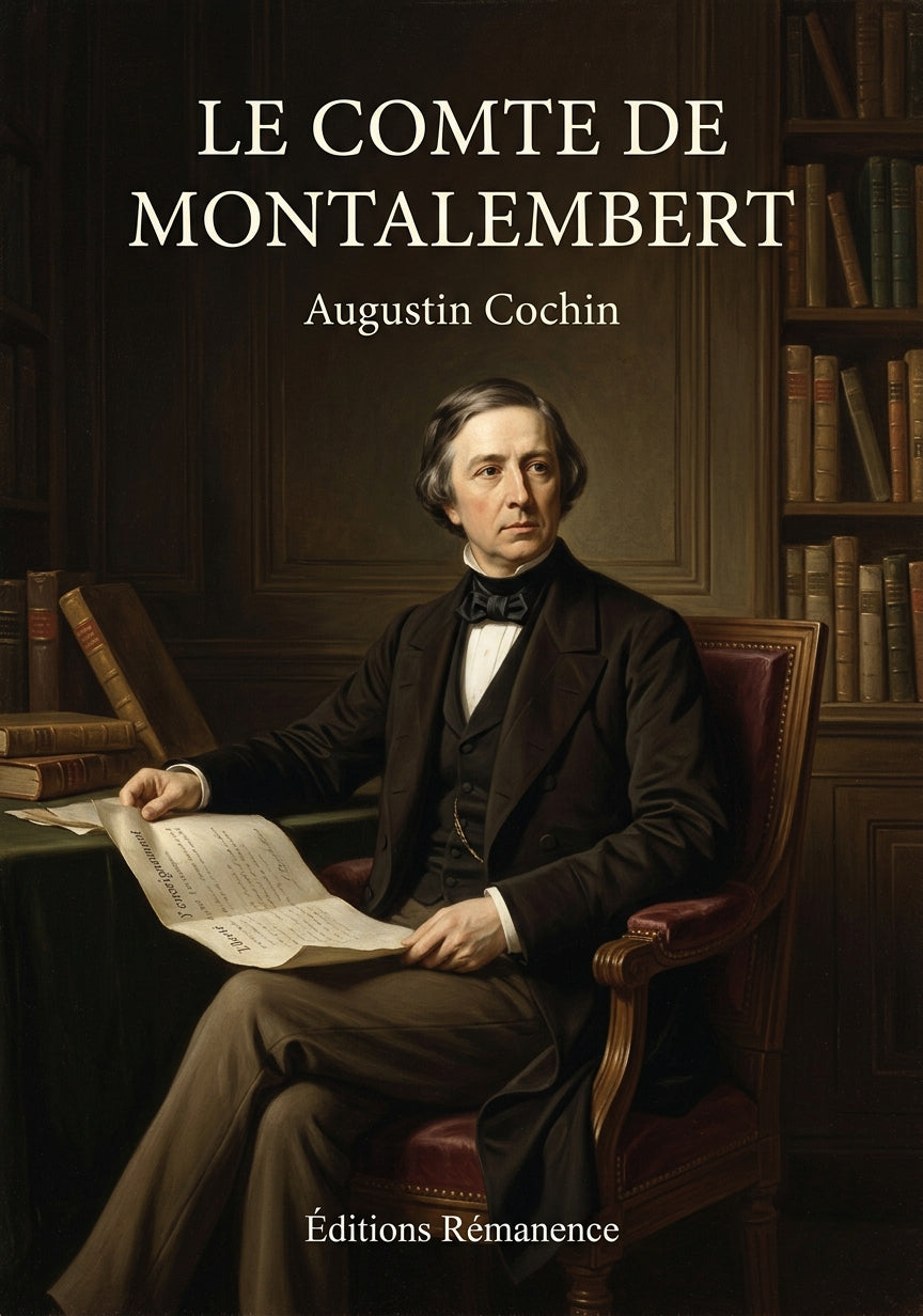 Le comte de Montalembert - Augustin Cochin (Couverture)