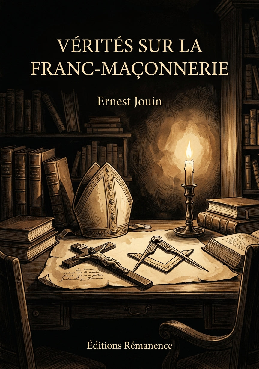 Vérités sur la Franc-maçonnerie - Ernest Jouin (Couverture)