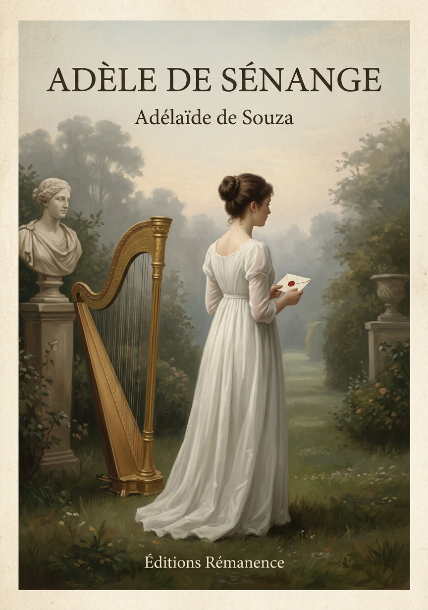 Adèle de Sénange - Adélaïde de Souza (Couverture)